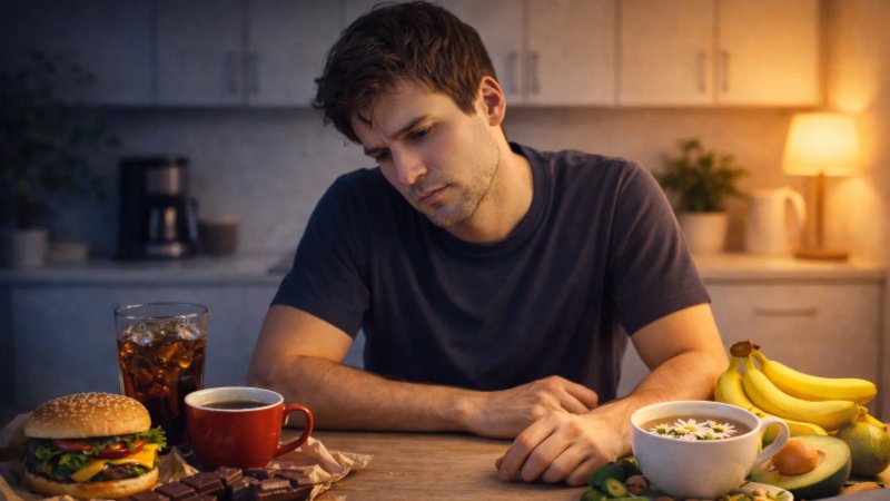 🌙 The 10 Worst Foods for Your Sleep — And What to Eat Tonight for Better Rest